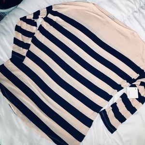 NWT Striped Comfy Shirt